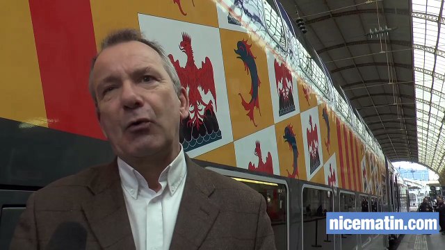 Visité guidée de la nouvelle rame TER de la SNCF