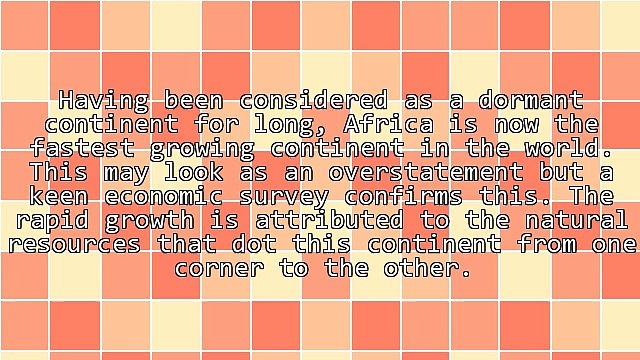 East African Development Potential And Challenges