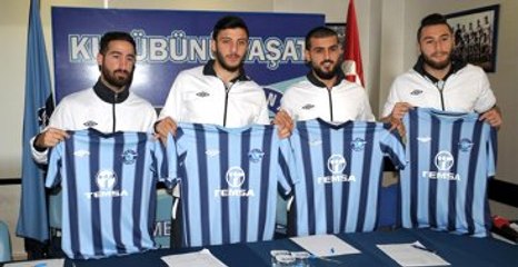 Adana Demirspor, 4 Futbolcuyla Sözleşme İmzaladı