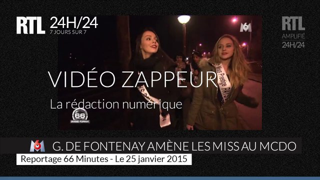 Quand Geneviève de Fontenay amène ses Miss au McDo