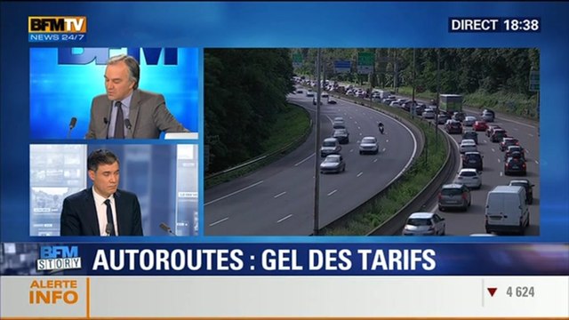 BFM Story: Le gouvernement vient d'annoncer le gel des tarifs des péages autoroutiers – 27/01