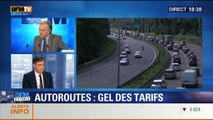 BFM Story: Le gouvernement vient d'annoncer le gel des tarifs des péages autoroutiers – 27/01