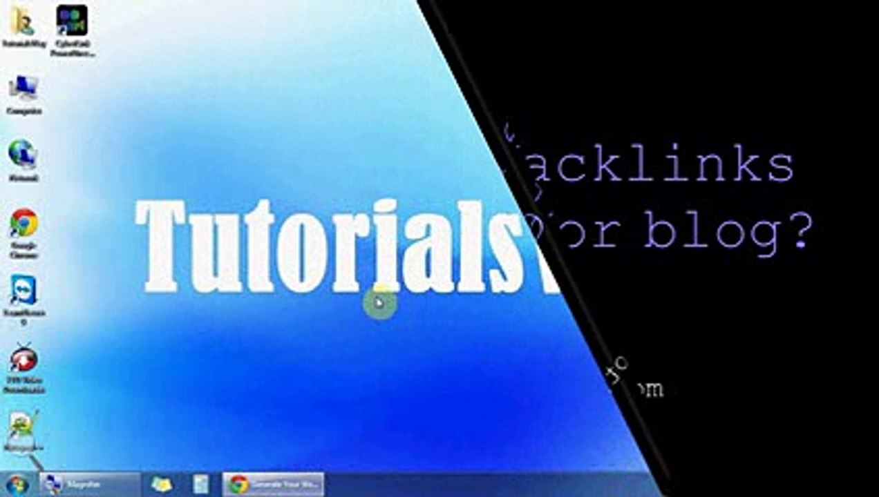 How to create backlinks for my website or blog TUTORIAL HD Videos Full