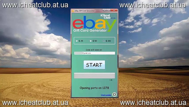 eBay Carte Cadeau Générateur 2015 Hack outil Aucune enquête, aucun mot de passe! Il suffit d'utiliser!