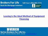 Brokers For Life - Leasing is the Ideal Method of Equipment Financing