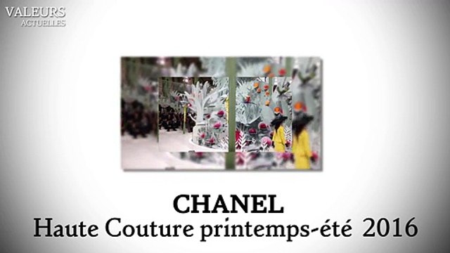 Chanel : Défilé haute couture printemps-été 2016