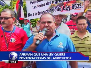 Productores saldrán a las calles para defender las ferias del agricultor