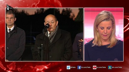 JY.Le Drian: "les blessés reviendront très rapidement en France"