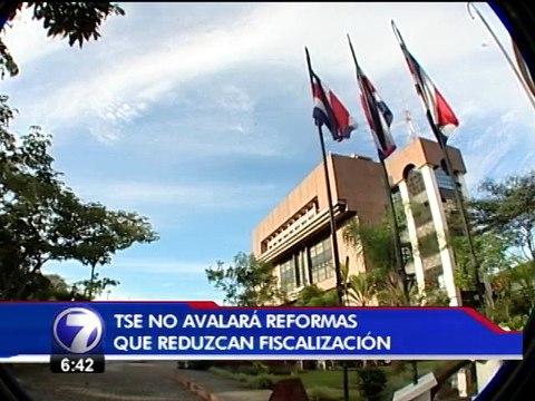 TSE no avalará modificaciones que reduzcan controles financieros a partidos