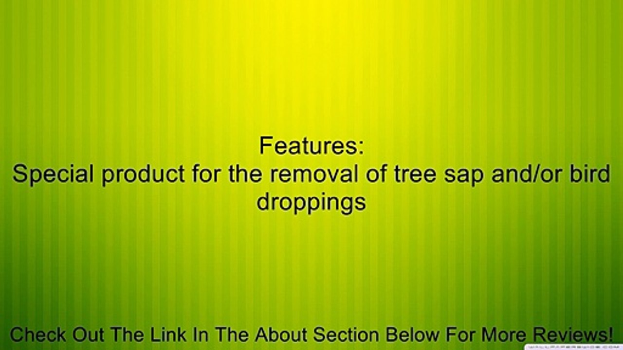 BMW treesap remover Review