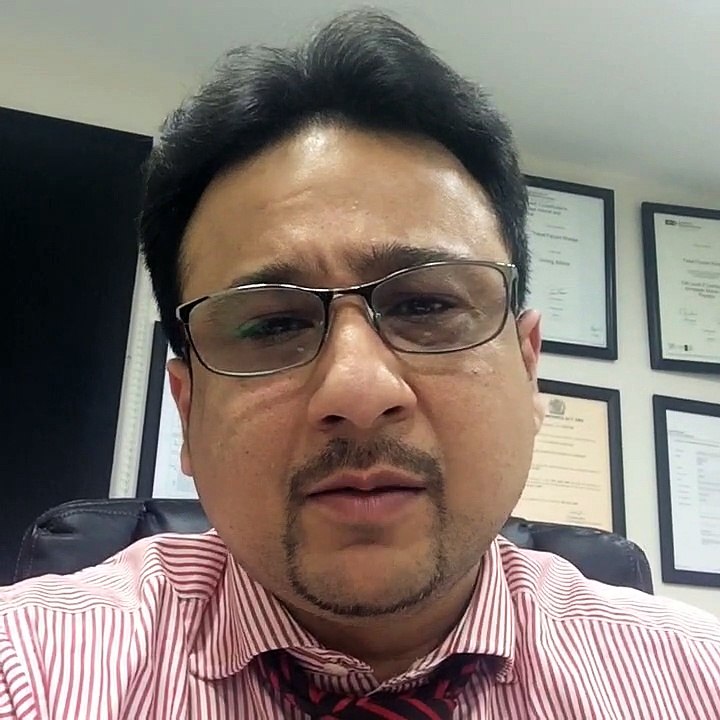 Faisal Khwaja really stressed.