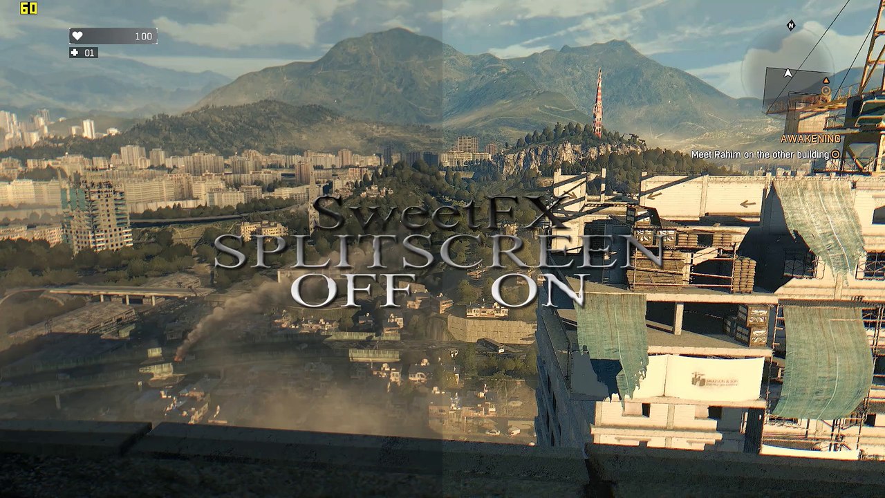 SweetFX enabled in - Dying Light  - gameplay PC [Win 8.1][ Improved graphics mod ] 60 fps