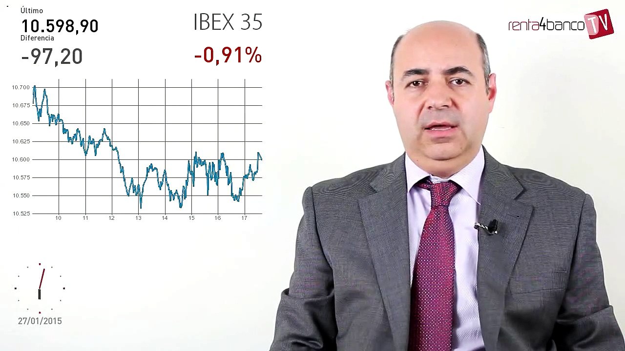 27.01.15 · Las bolsas regresan a los números rojos - Análisis del cierre del mercados financiero