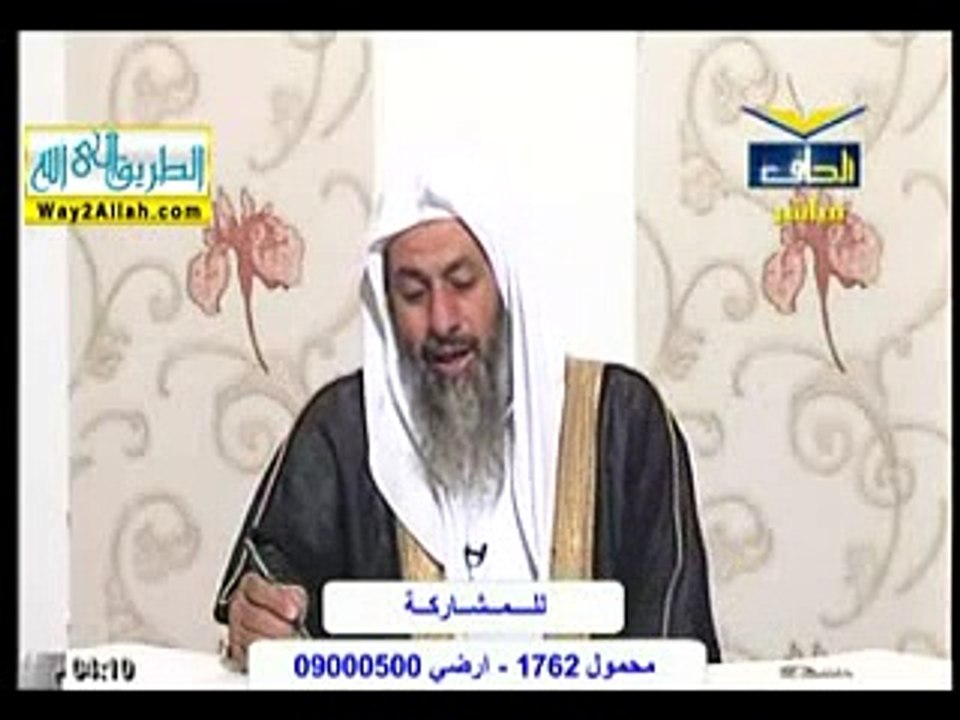 حديث رأيت ربي في صورة شاب أمرد - الشيخ مصطفى العدوي