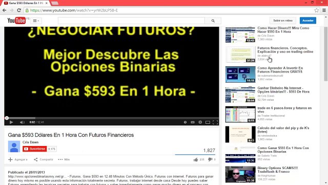 Estafa Opciones Binarias