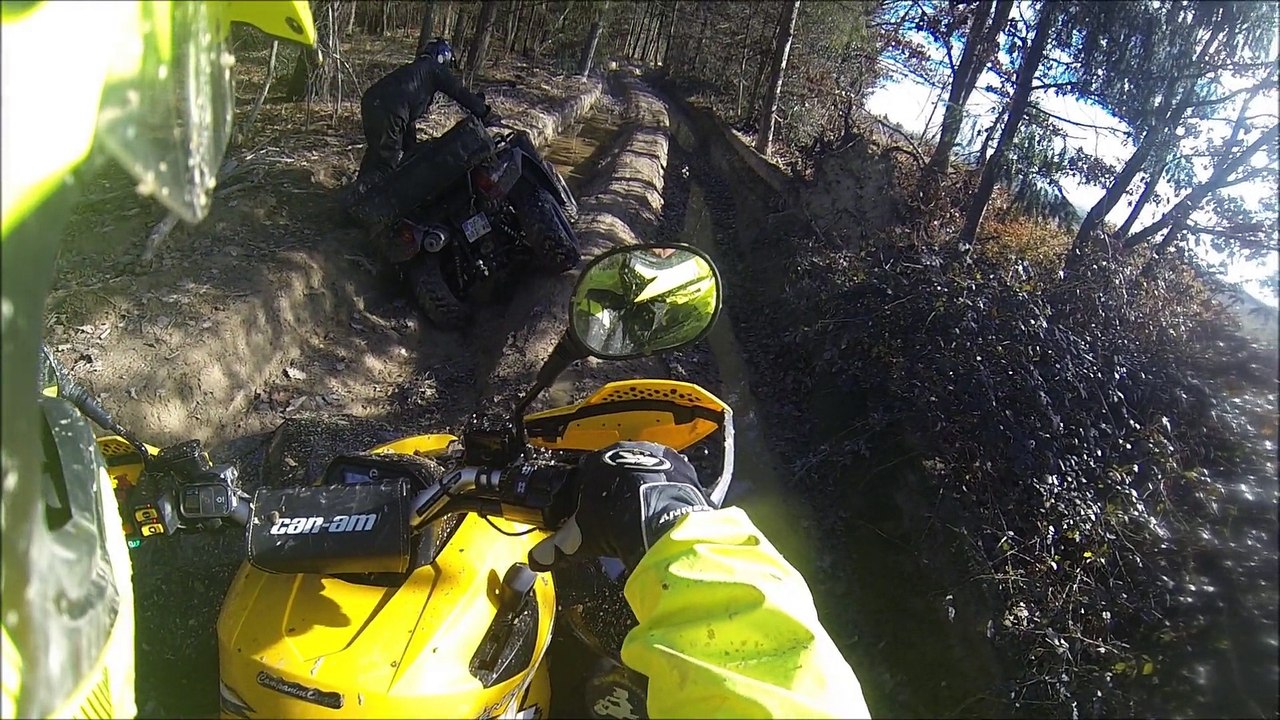 Quad Salvetain 2eme video sortie du 25 /01/2015