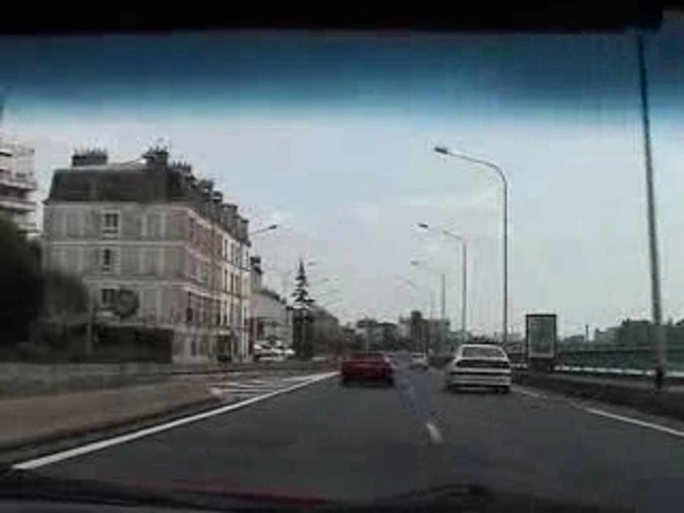 Course Poursuite Ferrari A Paris