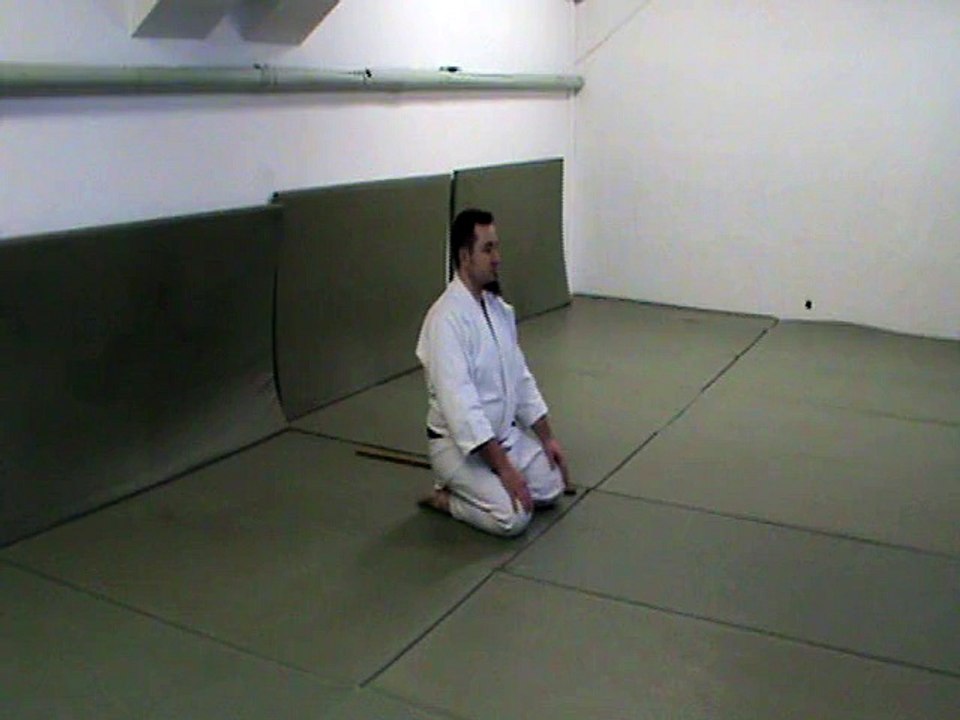 Suwari sensei jo no rei