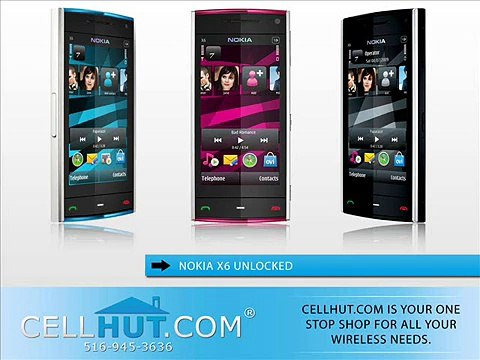 Nokia X6 Unlocked GSM Cell Phone