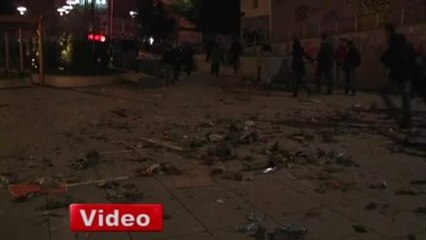 Gösteri Sonrası Sokaklar Savaş Alanına Döndü