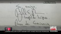 La carta de Leopoldo López al expresidente Andrés Pastrana