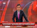 Ahmet Davutoğlu Meclis'te Erdoğan sloganlarıyla karşılandı