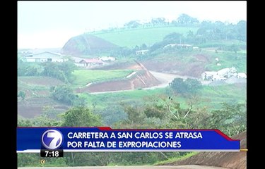 Tras ocho años Conavi no ha realizado expropiaciones necesarias para carretera a San Carlos