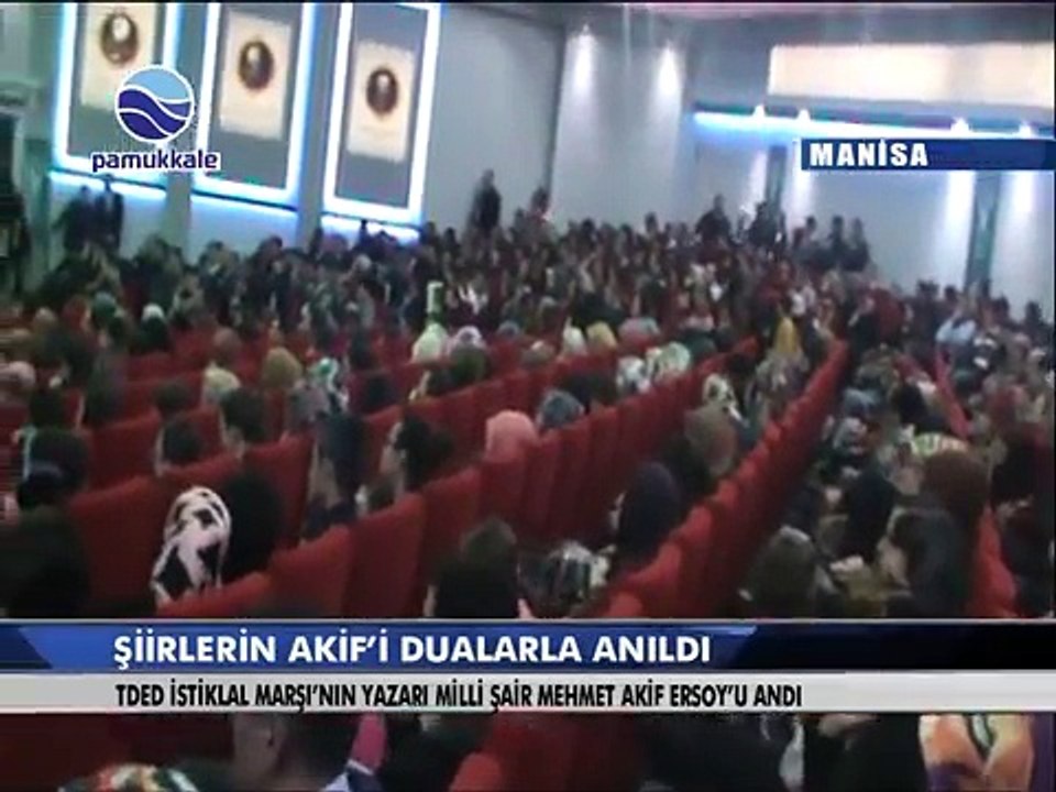 PAMUKKALE TV "ŞİİRLERİN AKİF'İ DUALARLA ANILDI" (25 OCAK 2015)