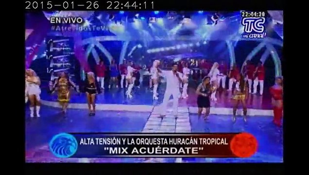 Atrevidos: Bailamos con el grupo Alta Tensión.