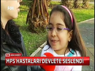 MPS Hastası çocuklar devlete seslendi Devlet geleceğimi geri ver