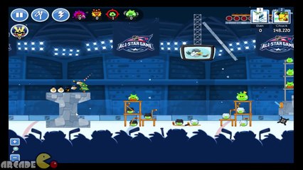 Angry Birds Friends - NHL ALL-STAR Tournament All Level 1-6 Walkthrough 3 Star 1 26 2015