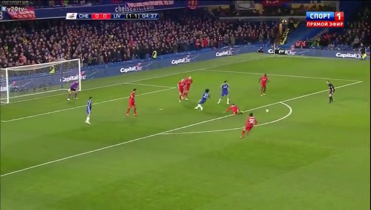 Chelsea 1 - 0 Liverpool All Goals and Full Highlights 27/01/2015 ...