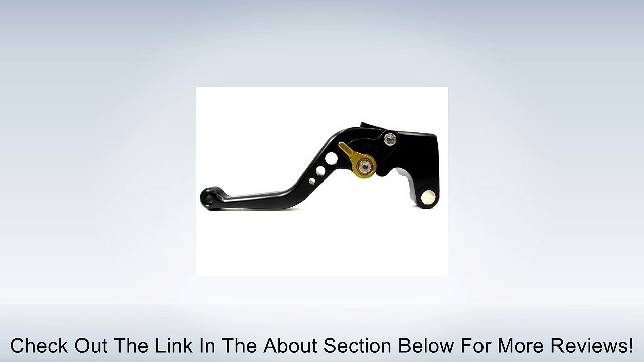 A pair of Short Billet Aluminum Clutch & Brake Levers Motorcycle Set Black for Yamaha YZF R6 2005 2006 2007 2008 2009 2010 2011 2012 (Y-688/R-104) Review
