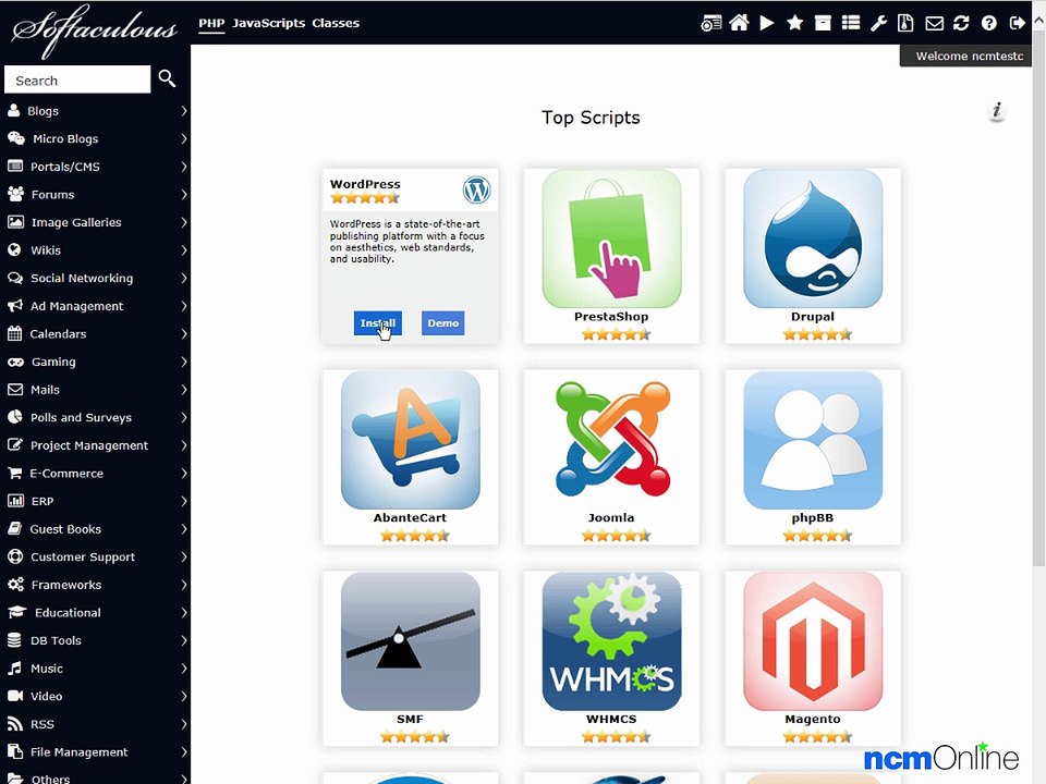 How to install WordPress on Hostoople web hosting