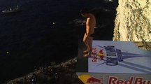 Première épreuve 2012 de plongeon extrême en Corse