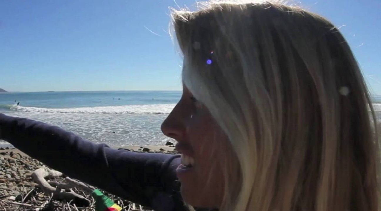 Lee-Ann Curren en voyage en Californie