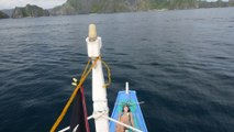 New Year 2014 in the Bacuit Bay, El Nido, Palawan, The Philippines