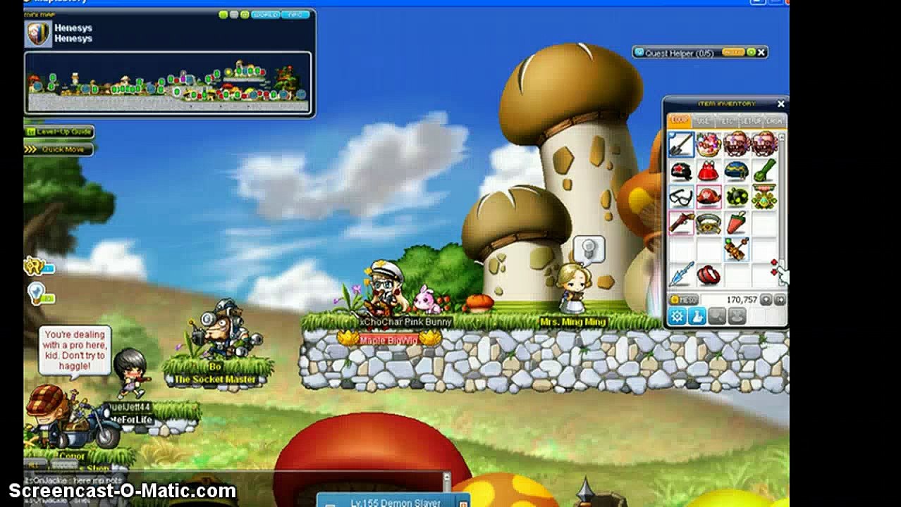 Buy Sell Accounts - Maplestory selling things (level 70 and over level 70 items)(2)