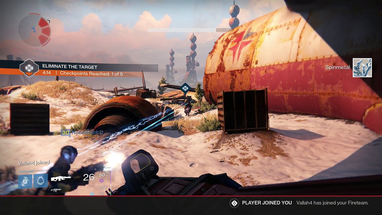 Destiny PS4 Coop Part 681 - (The Dark Within, Earth) Daily Heroic Story [With Commentary]