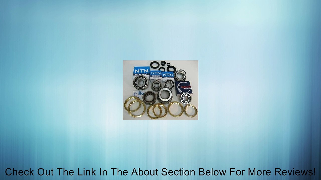 HONDA & ACURA P2 H2 5-SPEED MANUAL TRANSMISSION REBUILD KIT WITH SYNCHRO RINGS Review