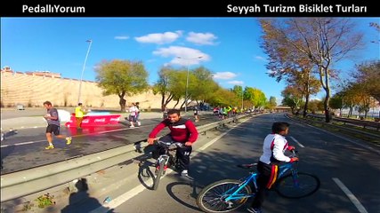 Avrasya Maratonunda Pedallıyorum