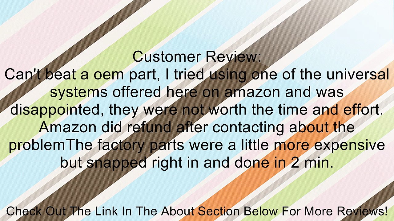 2008-2010 Ford Super Duty F250-f550 Lh or Rh Windshield Washer Jet Nozzle Review