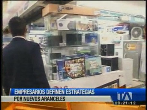 Empresarios definen estategias ante nuevos aranceles
