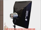 CowboyStudio Single 110 Watt Photo Studio Monolight Flash Lighting Kit - 1 Studio Flash/Strobe