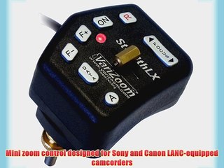 Varizoom VZ-STEALTH-LX Throttle for Variable-Speed Zoom Control (Black)