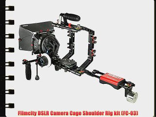 Filmcity DSLR Camera Cage Shoulder Rig kit (FC-03)