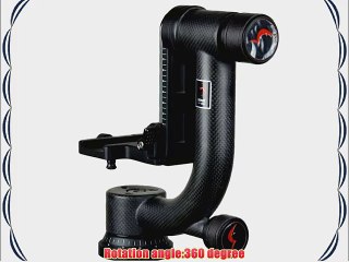 Nest NT-530H Professional Carbon Fiber Gimbal Head With 25KG Load Quick Release