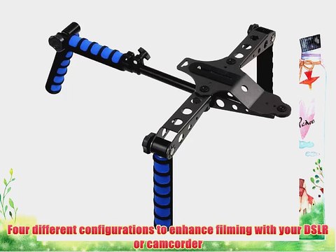 Opteka CSX-600 Multi-Rig with Shoulder Support for Digital SLR Cameras and Camcorders