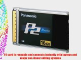 Panasonic AJ-P2C016RG 16GB P2 High Performance Card for Panasonic P2 Camcorders