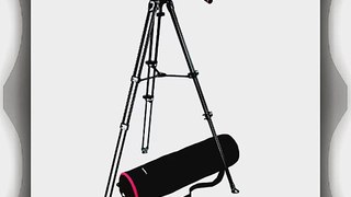 Manfrotto MVK502AM Video Telescoping Twin Leg Kit with 502 Video Head and Carry Bag